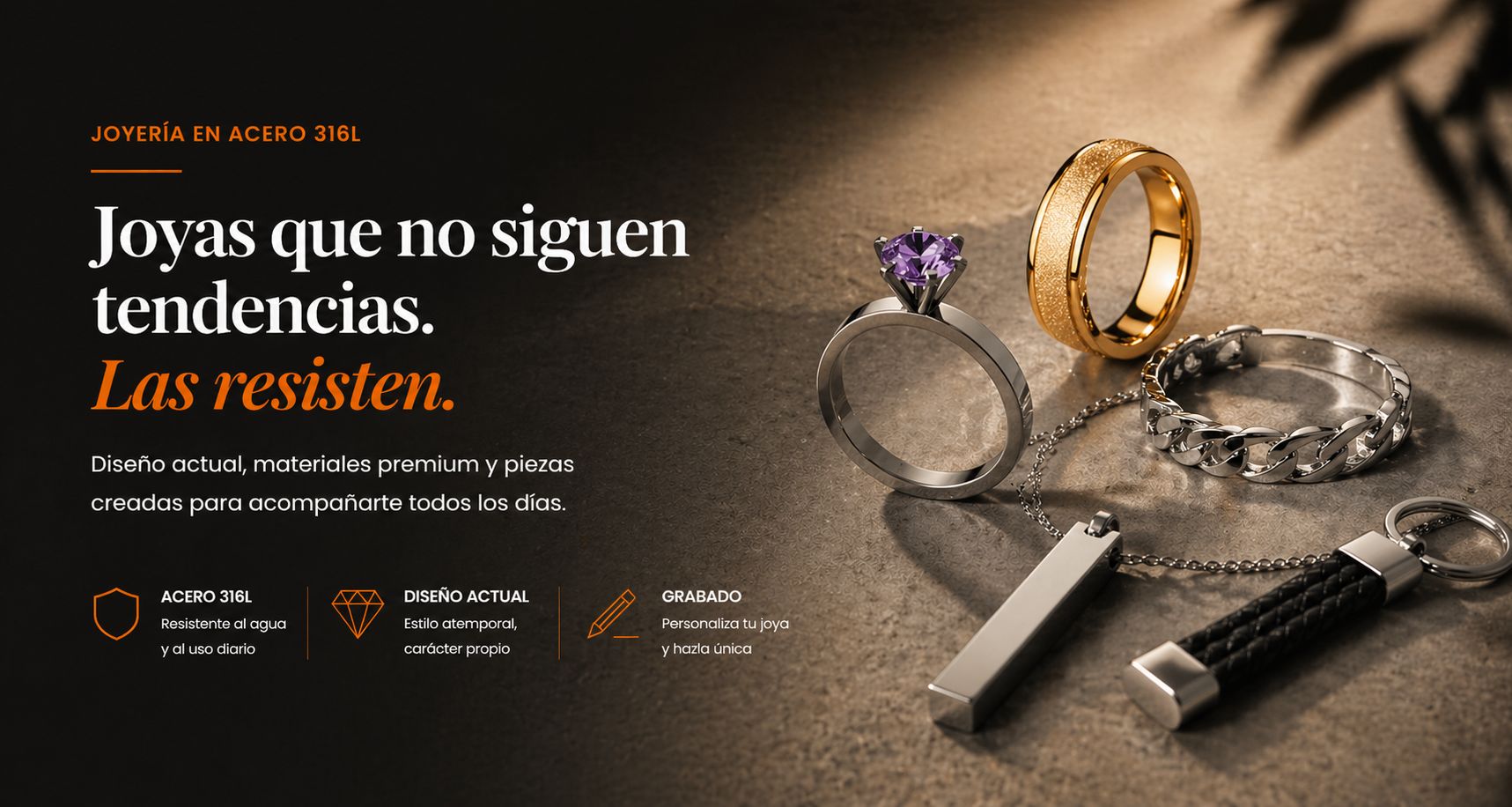 Joyería en acero LESTOR