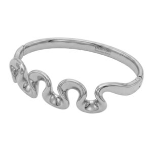 Brazalete Acero 316L, Meandros, W-Epoxi