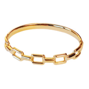 BRAZALETE ACERO 316 L, GOLD, CADENA MIX