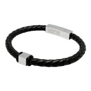Pulsera Legacy acero y piel