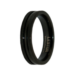 Anillo SemiBrush acero