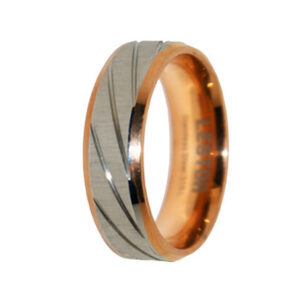 Anillo Acero Élite Rose/gold